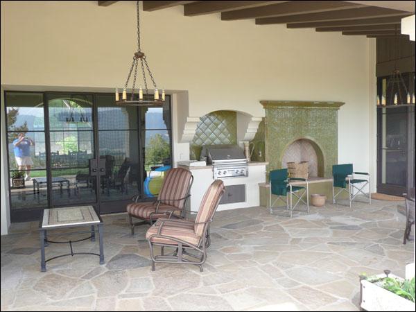 Outdoor Kitchen Outdoor Living Space Outdoor Fireplace Haney